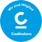 Mitglied bei Creditreform Hinweis